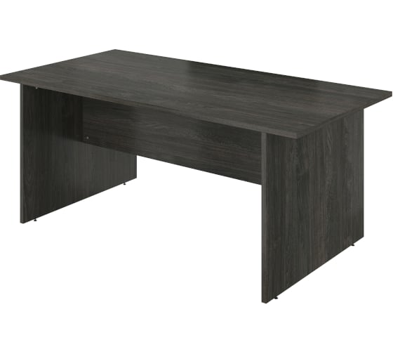 Изображение товара Стол Монолит Дублин для переговоров (1800x900x750) Дерево карбон12 ДБ21.12