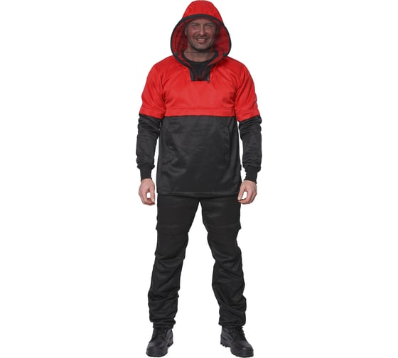 Изображение товара Защита костюм NEW ENERGY грета, красный/черный, р-р 64-66 рост 182-188 4610097078125