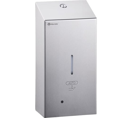 Изображение товара Дозатор для жидкого мыла MERIDA STELLA R металлический, сенсорный, наливной, антифингер, 1,2 л DSA115.R