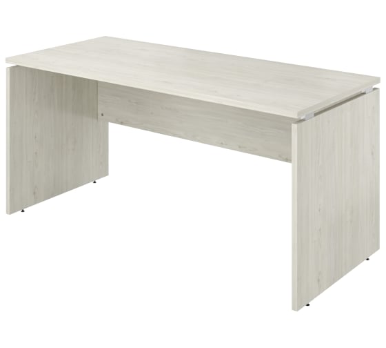 Изображение товара Стол Монолит Дублин прямой (1600x700x750) Скандинавское дерево белое38 ДБ04.38