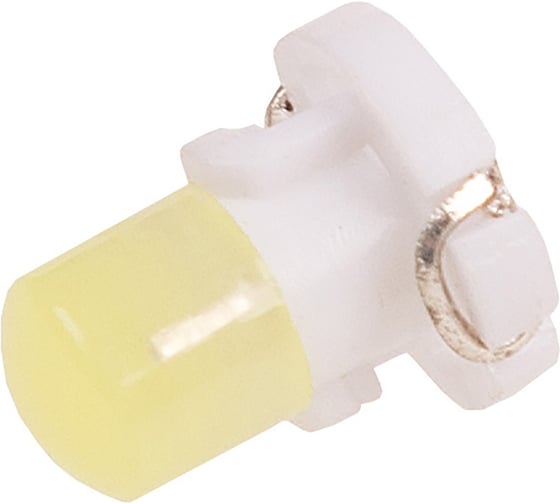 Изображение товара Автолампа диодная SKYWAY T3, 12V, 1 COB, с цоколем 1-конт., белая, 10 шт., панель S08201391/K