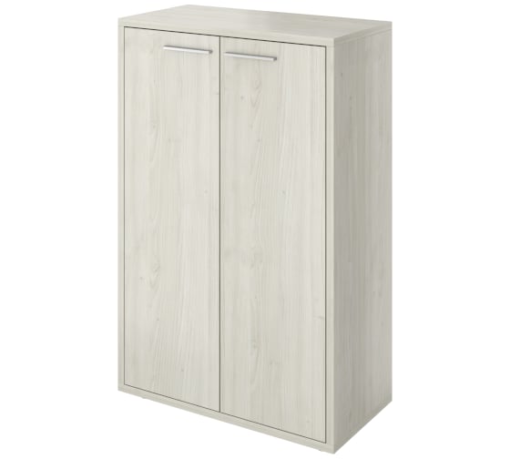Изображение товара Шкаф Монолит Дублин низкий закрытый (800x400x1250) (ДБ23+ДБ28_2) Скандинавское дерево белое38 ДБ47.38