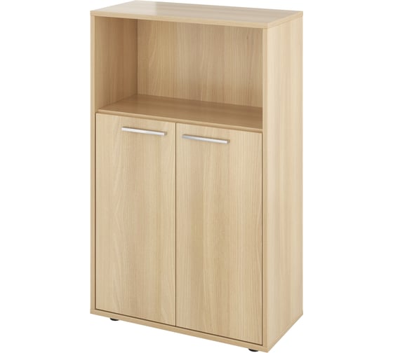 Изображение товара Шкаф Монолит Канцлер никзий 1 откр. полка (700x338x1135) (КЦ13+КЦ17_2) Акация лорка31 КЦ37.31