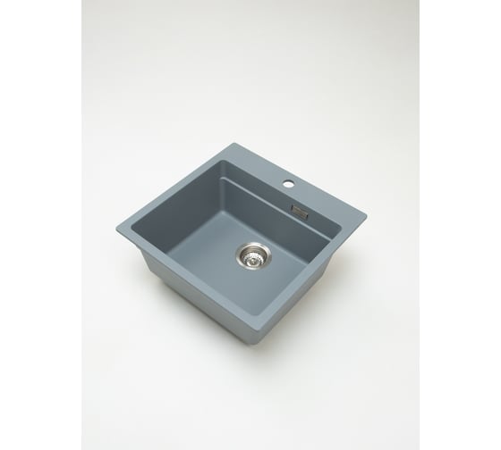 Изображение товара Кварцевая кухонная мойка Grandex AQUA COMFORT 51F CONCRETE 500402
