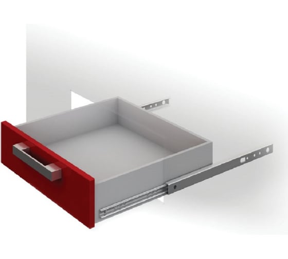 Изображение товара Комплект направляющих для ящика тумбы FERRUM верстачной серии Стандарт и Титан 50.007