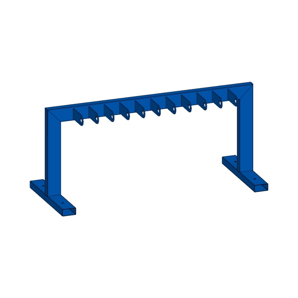 Изображение товара Парковка для самокатов Parallax 1200x500x540 синий