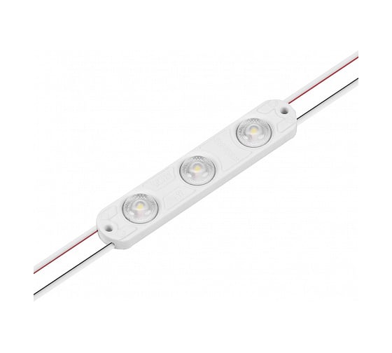 Изображение товара Светодиодный модуль DONLED 200 шт, 1Вт, 12В, IP65, 3smd 2835, 7000K, холодный белый, ML883TA ML883TA-200