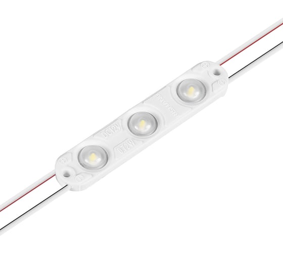 Изображение товара Светодиодный модуль DONLED 20 шт, 0,72Вт, 12В, IP65, 3smd 2835, 6500K, холодный белый, ML863TA