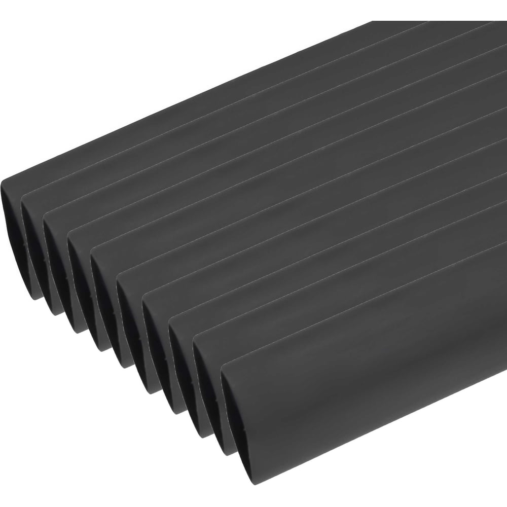 Изображение товара Термоупругие клеящиеся трубки Gigant 12/4 черные 10 шт по 1 м