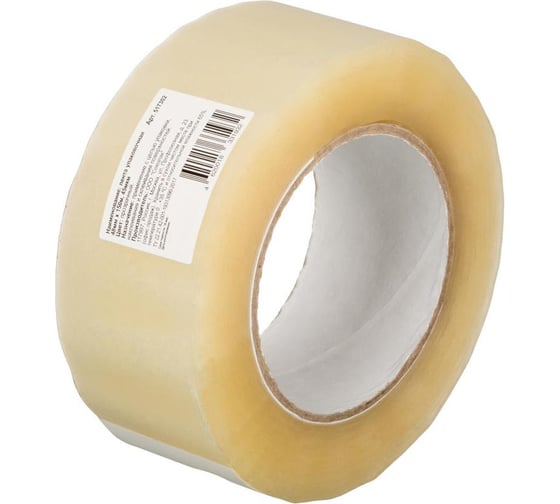 Изображение товара Упаковочная клейкая лента ООО Комус 48 мм х 150 м х 45 мкм, прозрачная 517302