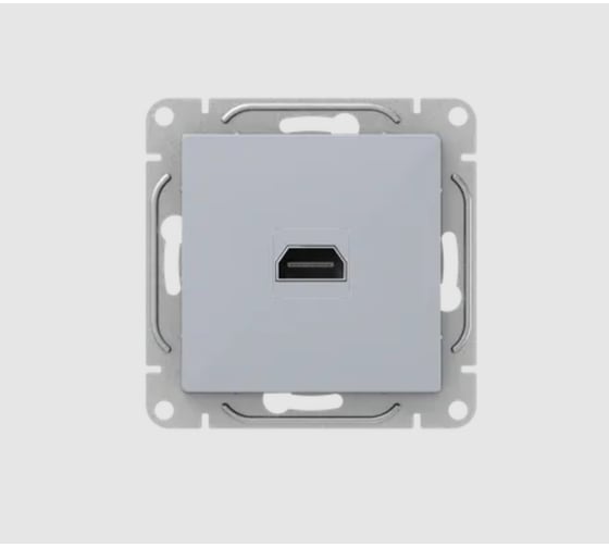 Изображение товара Механизм розетки HDMI EKF алюминий Эпика UP1-SOA-HDMI