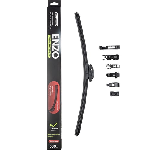 Изображение товара Щетка стеклоочистителя композитная SKYWAY ENZO 6 адаптеров для 10 типов креплений, в коробке, 50 см/20 S02707008