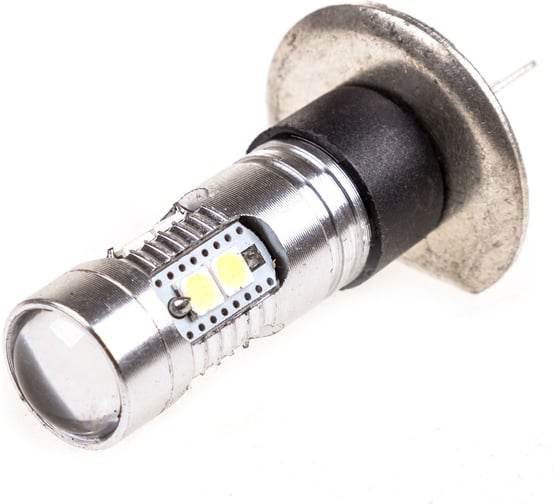 Изображение товара Автолампа диод SKYWAY H1 12/24V 10 SMD 1-конт., белая, 2 шт., дальний/ближний/противотуманки S08202034/K