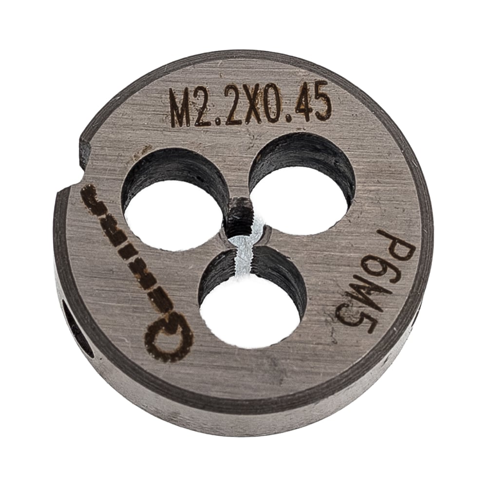 Изображение товара Плашка Sekira М 2,2x0,45 Р6М5 высокая точность