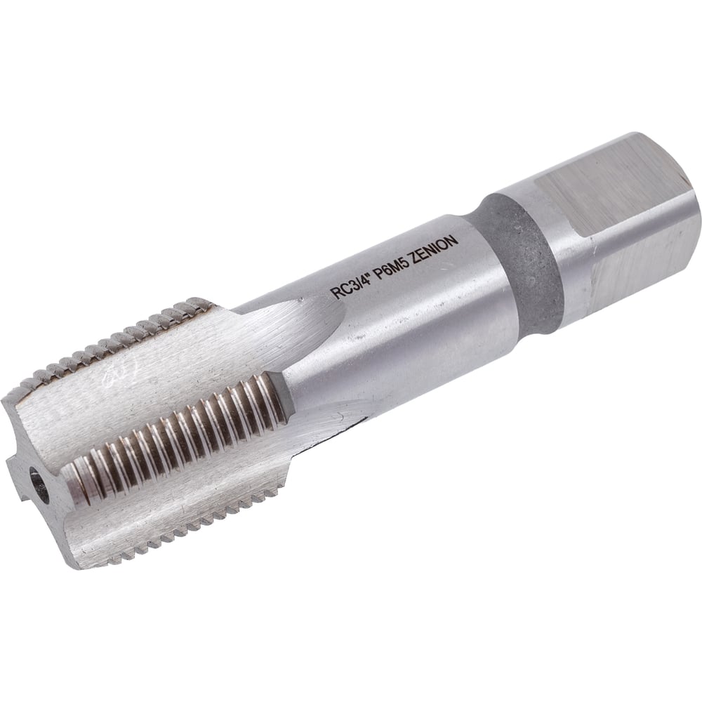 Изображение товара Метчик ZENION Rc3/4 Р6М5 ГОСТ 6227-80 для сквозных отверстий