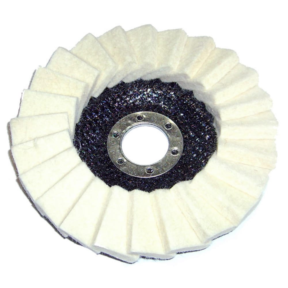 фото Лепестковый войлочный диск для ушм skrab