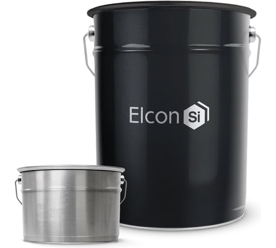 Изображение товара Полиуретановая эмаль Elcon PU комплект 20 кг + 1,88 кг желтая RAL 1023 00-00750891