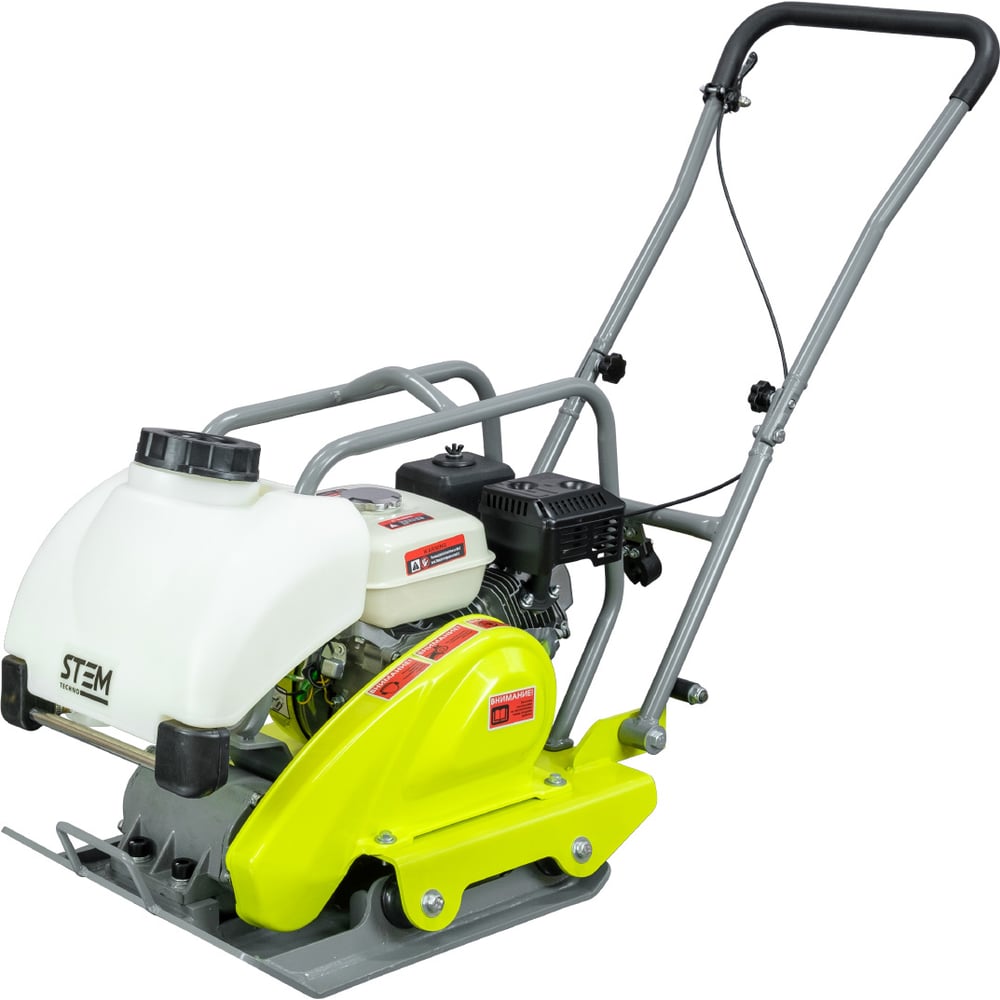 Изображение товара Виброплита STEM Techno SPC 192Е бензиновая профессиональная 78 кг GX200