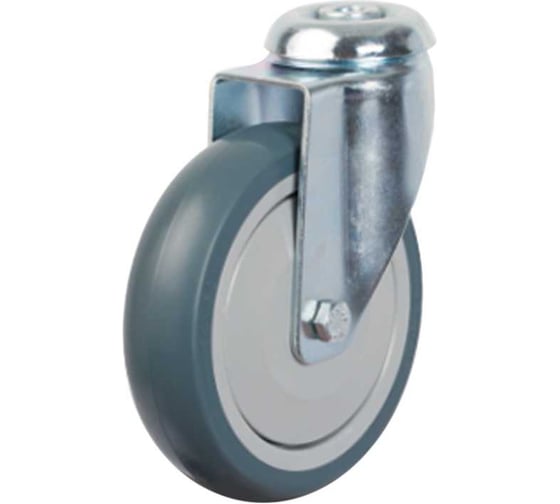 Изображение товара Колесо с кронштейном и креплением под болт EMES, упаковка 4 шт ER04MBT125X32.4