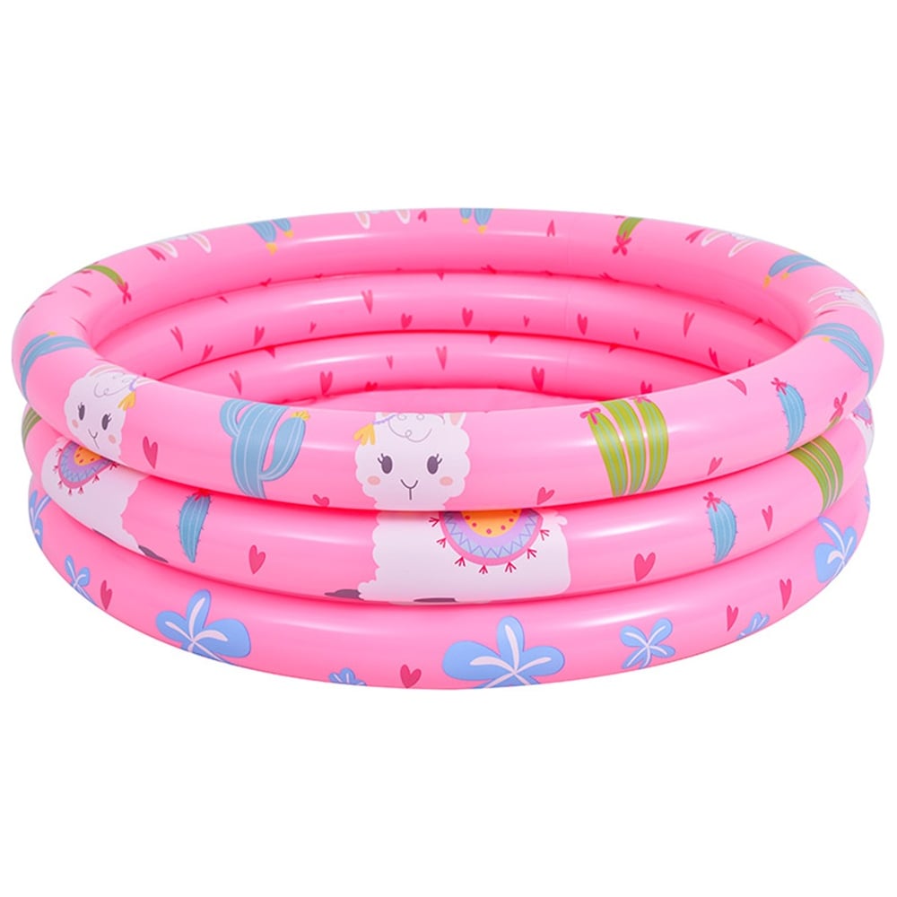 Изображение товара Бассейн круглый надувной Sunclub с ламами 100_30 см, 148 л 57167 109407