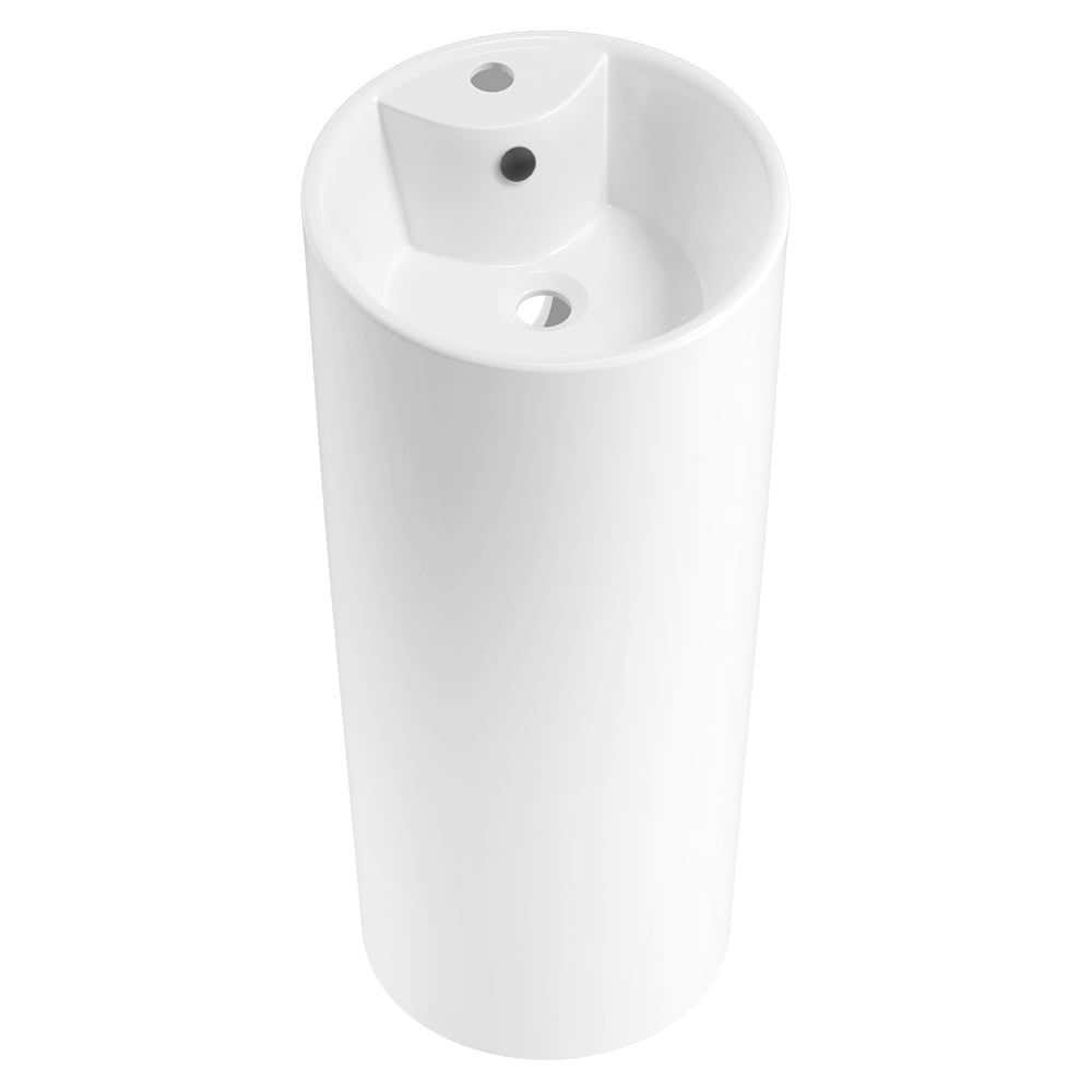 Изображение товара Напольная раковина Wellsee 7 в 1 Callipy Art 40x40 см с комплектом