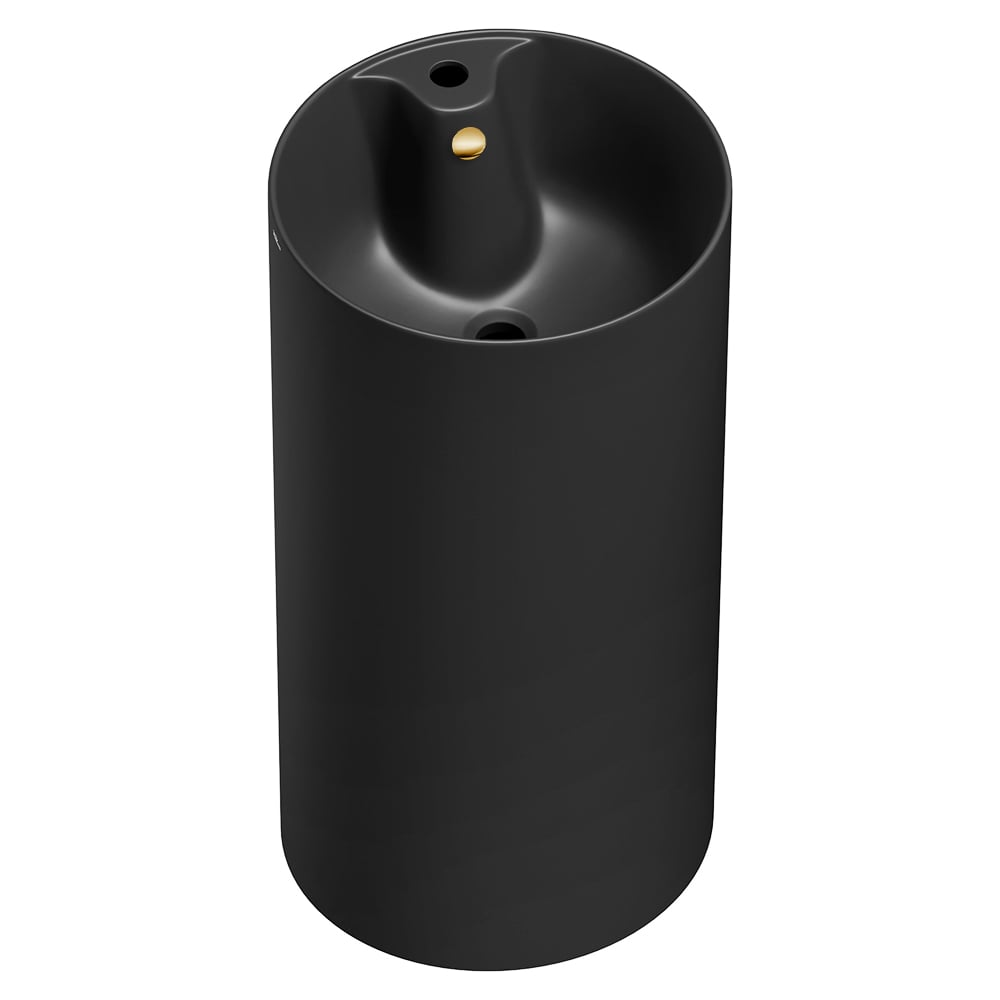 Изображение товара Акционный набор Wellsee 5 в 1 Callipy Art напольная раковина 42x42x84 см