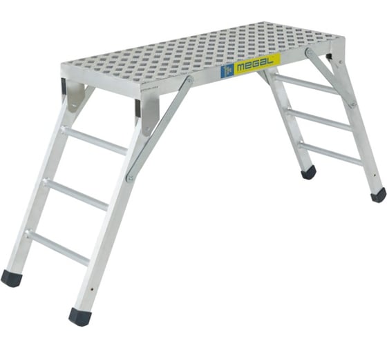 Изображение товара Раскладные алюминиевые подмости MEGAL ПРА-1,2 (1,4х0,5) 051503