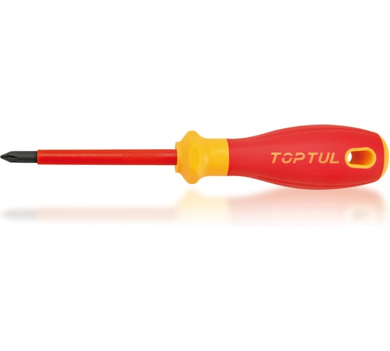 Изображение товара Отвертка крестовая TOPTUL Pro-Plus VDE PH1x80 мм FBEF0108V4