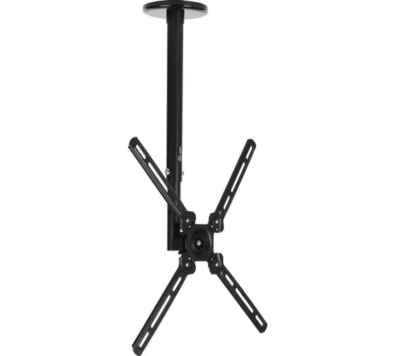 Изображение товара Кронштейн для телевизора Cactus CS-CP07 черный 23-55 макс.45кг потолочный поворот и наклон 1670305