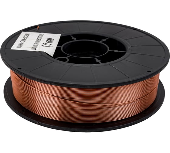 Изображение товара Проволока стальная омедненная CHW-50C6SM (1 мм; 5 кг; аналог СВ-08Г2С) Сварог 97496