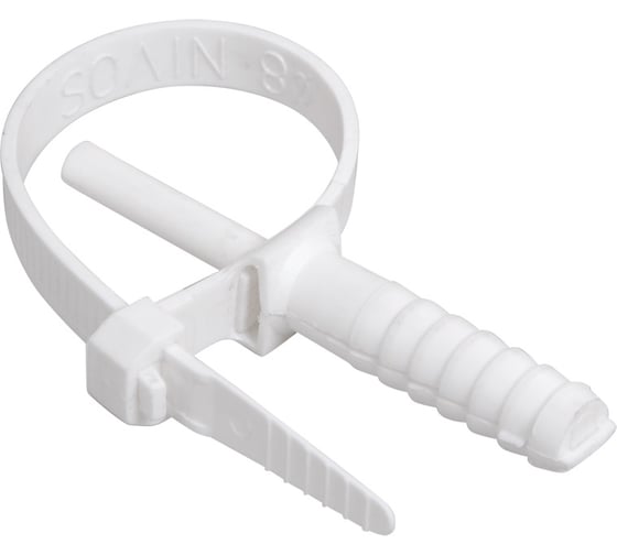 Изображение товара Дюбельный хомут IEK ХД 7х150 белый, 50 шт. UHH80-7-150-50-K01-F