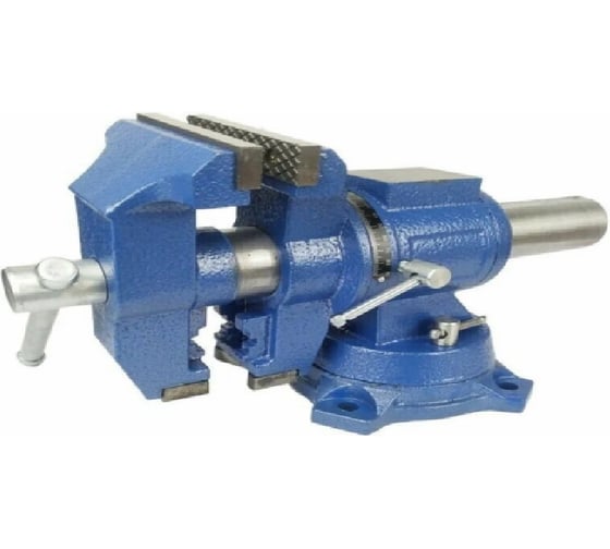 Изображение товара Тиски слесарные цилиндрические поворотные Крал 125мм, 17кг 5927