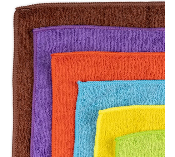 Изображение товара Набор салфеток увеличенного размера AVS MF-6123 (микрофибра 12шт, 35x40см) A78287S