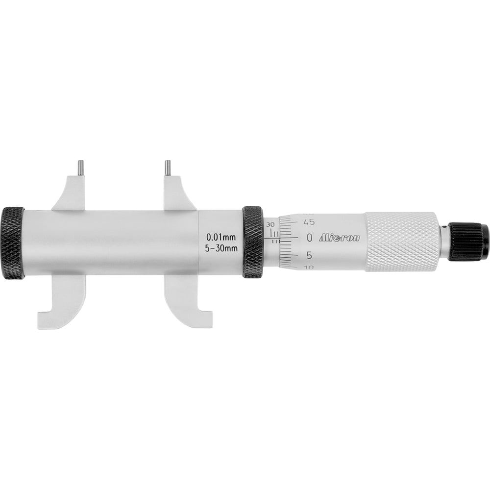 Изображение товара Нутромер микрометрический Micron с бок/губками НМ-БД 5-55 0,01 2-сторонний у/к. 30мм, ГРСИ №93960-24 1114828