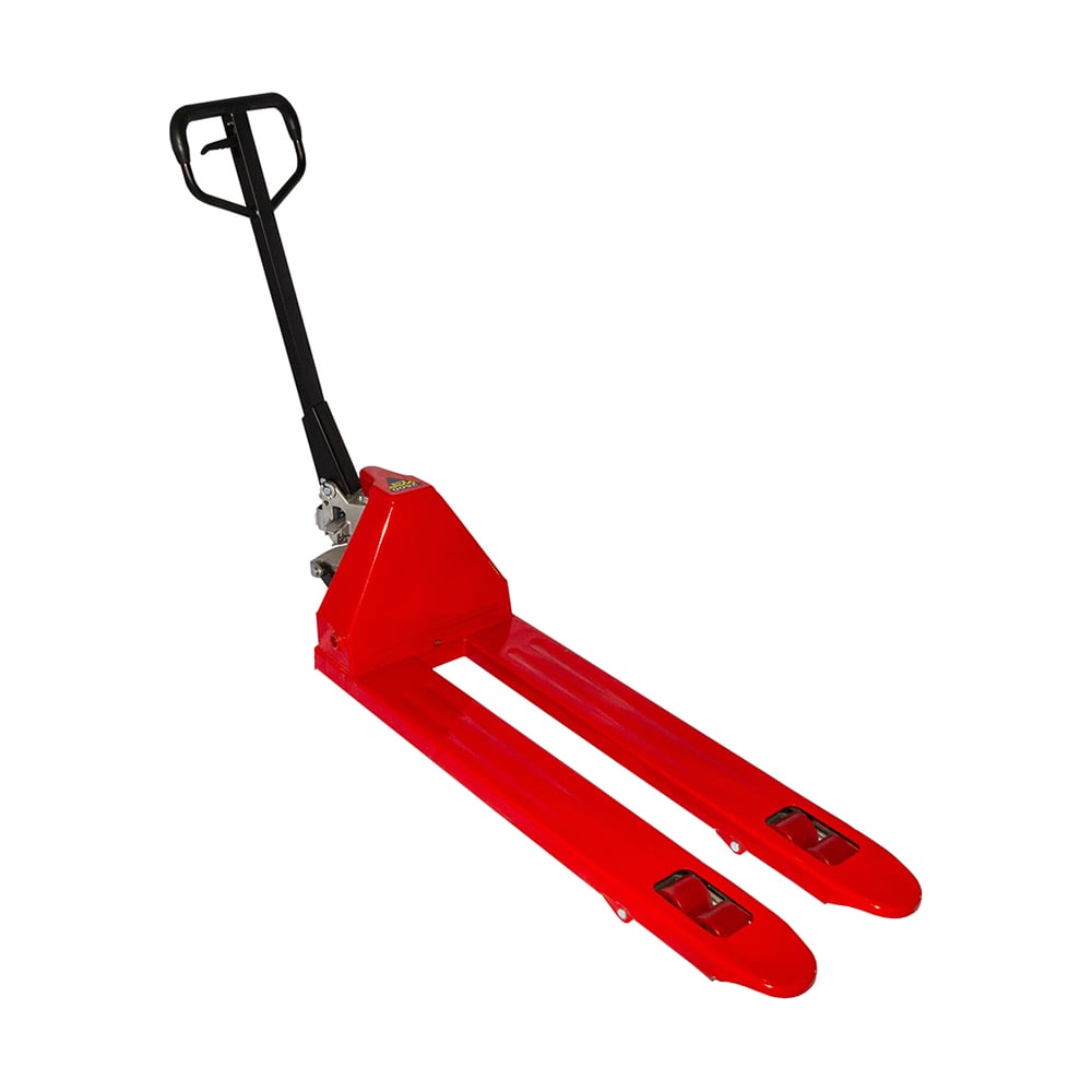 Изображение товара Гидравлическая тележка WILMART AC25 узкопрофильная 2500 кг полиуретан