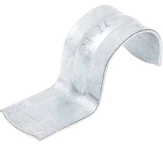 Изображение товара Металлическая однолапковая скоба Латрь 21-22 б/о оцинкованная 100 шт. 5071