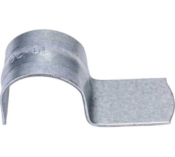 Изображение товара Металлическая однолапковая скоба Латрь 19-20 б/о оцинкованная упаковка 100 шт. 5070