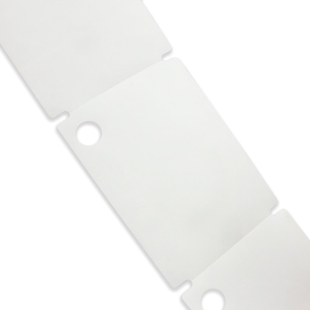 Изображение товара Бирка маркировочная в рулоне 76x101.6мм синтетическая пленка 500 шт