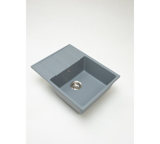 Изображение товара Кварцевая кухонная мойка Grandex AQUA TOPLINE 65F CONCRETE 600312