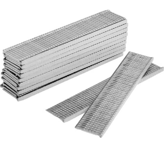 Изображение товара Закаленные гвозди для степлера ТУНДРА тип 300, 1.25 х 1.05 мм, 12 мм, 1000 шт. 1526584