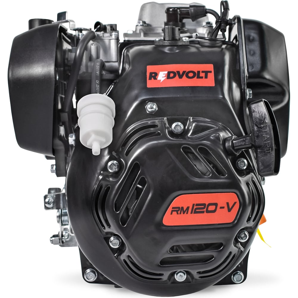Изображение товара Двигатель REDVOLT RM120-V бензиновый 3.2 кВт для генераторов и сельхозтехники