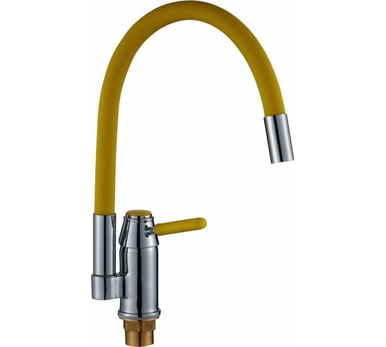 Изображение товара Смеситель для кухни Potato с гибким изливом, крепление гайка P58233-10