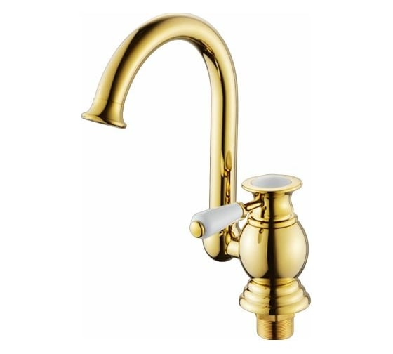 Изображение товара Смеситель для кухни Potato с высоким изливом, крепление гайка P7017-4