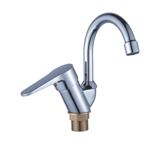 Изображение товара Смеситель для кухни Potato с высоким изливом, крепление гайка P10271B