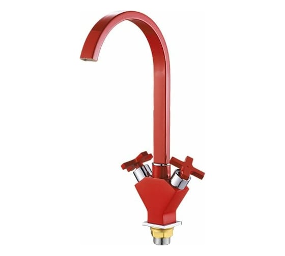 Изображение товара Смеситель для кухни Potato с высоким изливом, крепление гайка P1073-5