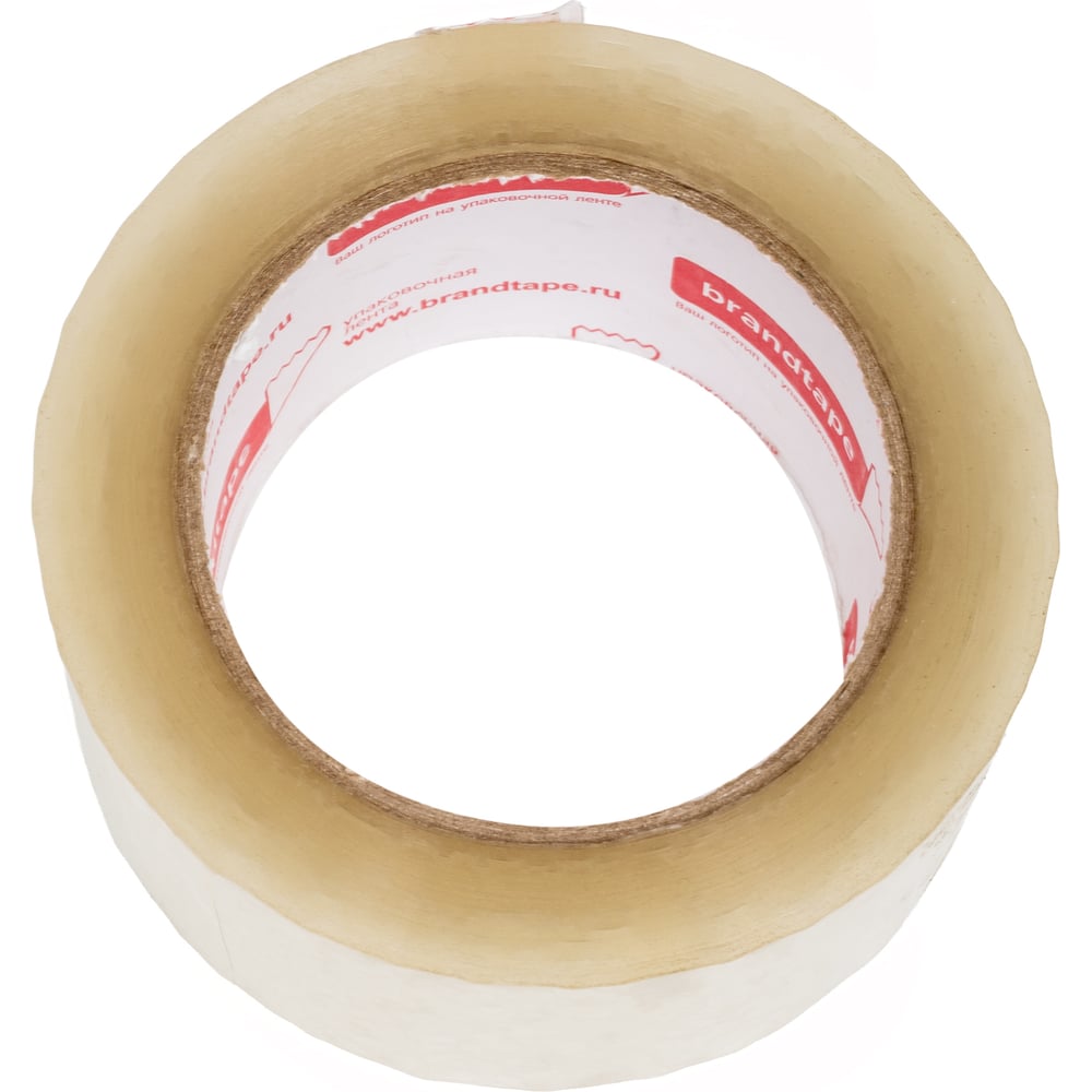 Изображение товара Упаковочная клейкая лента Brandtape прозрачная 48мм х 120м