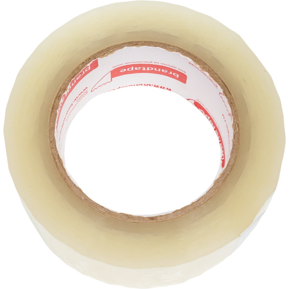 Изображение товара Упаковочная клейкая прозрачная лента Brandtape 48мм 150м 3 шт
