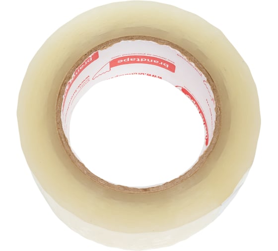 Изображение товара Упаковочная клейкая лента Brandtape прозрачная 48мм х 150м, 40 мкм (упаковка 3 шт.) 4631177461231