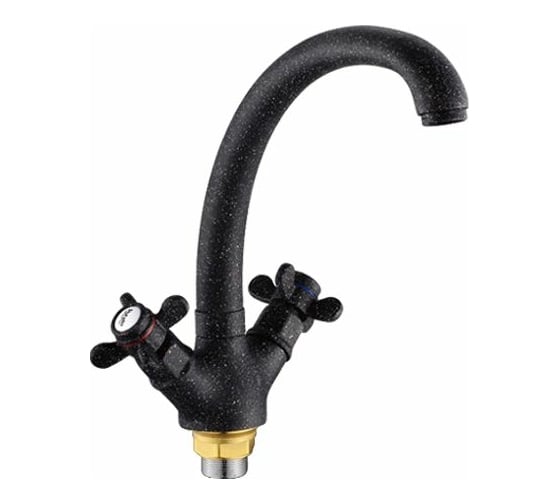 Изображение товара Смеситель для кухни Potato с высоким изливом, крепление гайка P42303-6