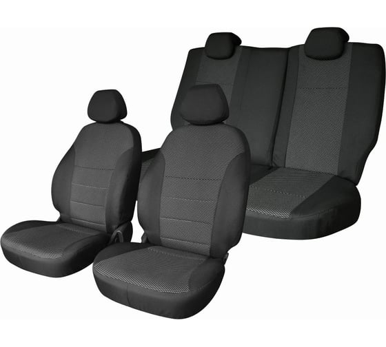 Изображение товара Чехлы на сиденья Defly Toyota Tank/Roomy, Daihatsu Thor, Subaru Justy, 2016-2020, жаккард Ty74-2